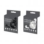 Wireless Ear Buds with Charging Case WhiteBlack Pack of 16 ELE12574OB GEM12574