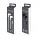 Earphones with Jack Port WhiteBlack Pack of 24 ELE12588 GEM12588
