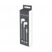 Earphones with Jack Port WhiteBlack Pack of 24 ELE12588 GEM12588