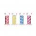Paper Straws x50 320gsm Assorted Pack of 24 PAR2662 GEM32662