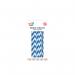 Paper Straws x50 320gsm Assorted Pack of 24 PAR2662 GEM32662