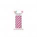 Paper Straws x50 320gsm Assorted Pack of 24 PAR2662 GEM32662