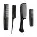 Forever Beautiful Styling Combs x4 Black Pack of 24 PER5550 GEM35550
