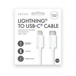Lightning to USB Type-C Charging Cable 1m White Pack of 24 ELE5954 GEM35954
