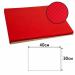 Exacompta Cogir Placemats 300x400mm Embossed Paper Red (Pack of 500) 304021I GH00071