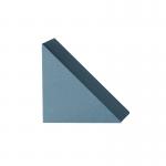 In this photograph, a stack of 100 exacompta blue legal corners can be seen. The corners are thick and sturdy at 315gsm, and the bright blue color adds a pop of color to any legal document or report. Each corner is perfectly cut and neatly stacked for convenient use. The corners are designed to hold multiple pages together securely, making them ideal for legal or important documents.