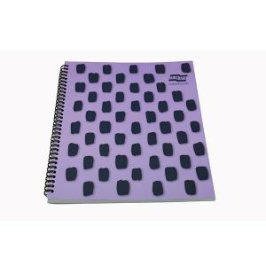 Photos - Notebook Splash Europa   160 Lined Pages A4 Purple Cover Pack of 3 