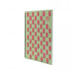 Europa Splash Notebooks 160 Lined Pages A4+ Pink Cover (Pack of 3) EU1503Z GH00287