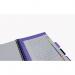 Europa Splash Project Book 200 Lined Pages A4 Purple Cover (Pack of 3) EU1506Z GH00296