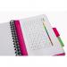 Europa Splash Project Book 200 Lined Pages A5 Pink Cover (Pack of 3) EU1509Z GH00308