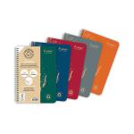 Forever Wirebound Notebook Lined 90gsm A5 Assorted (Pack of 5) 68416C GH01861