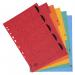 Exacompta Europa Coloured Pressboard Index 1-5 A4 3110Z GH03110