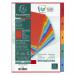 Exacompta Europa Coloured Pressboard Index 1-5 A4 3110Z
