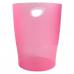 Exacompta Iderama 15 Litre Waste Bin Raspberry (W263 x D263 x H335mm) 45354D GH03709
