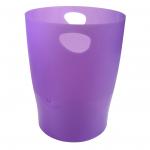 Exacompta Iderama 15 Litre Waste Bin Purple (W263 x D263 x H335m) 45319D GH03717