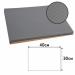 Exacompta Cogir Placemats 300x400mm Embossed Paper Grey (Pack of 500) 304013I GH04013