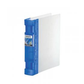 Guildhall GLX Ergogrip Ring Binder Frosted A4 Blue (Pack of 2) 4542 GH04542