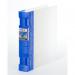 Guildhall GLX Ergogrip Ring Binder Frosted A4 Blue (Pack of 2) 4542