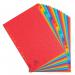 Exacompta Europa Coloured Pressboard Index 20-Part A-Z A4 4803Z GH04803