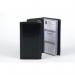 Goldline Black Deluxe Stitched Business Card Holder 96 Card Capacity SBC3PBLK GH06128