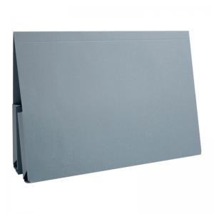 Exacompta Guildhall Legal Double Pocket Wallet Foolscap Blue Pack of