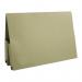 Exacompta Guildhall Legal Double Pocket Wallet Foolscap Green (25 Pack) 214-GRN GH10070