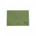 Exacompta Guildhall Legal Double Pocket Wallet Foolscap Green (Pack of 25) 214-GRN GH10070