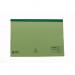 Exacompta Guildhall Double Pocket Wallet 315gsm Green A4Foolscap (Pack of 25) 218-GRNZ GH10077