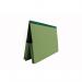 Exacompta Guildhall Double Pocket Wallet 315gsm Green A4Foolscap (Pack of 25) 218-GRNZ GH10077