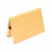 Exacompta Guildhall Double Pocket Wallet 315gsm Yellow A4Foolscap (Pack of 25) 218-YLWZ GH10080