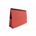 Exacompta Guildhall Double Pocket Wallet 315gsm Red A4Foolscap (Pack of 25) 218-REDZ GH10082