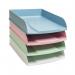 Exacompta Autentik Letter Trays A4+ Assorted (Pack of 4) 111303SETD GH11303