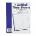 Exacompta Guildhall Work Time Sheet Saturday - Friday 254x203mm (Pack of 100) 1653 GH130
