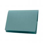 Exacompta Guildhall Full Flap Pocket Wallet Foolscap Blue (Pack of 50) PW2-BLU GH14013