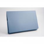 Exacompta Guildhall Full Flap Pocket Wallet Foolscap Blue (Pack of 50) PW2-BLU GH14013