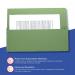 Exacompta Guildhall Full Flap Pocket Wallet Foolscap Green (Pack of 50) PW2-GRN GH14015