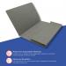 Exacompta Guildhall Full Flap Pocket Wallet Foolscap Grey (Pack of 50) PW2-GREY GH14017