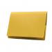 The Guildhall Document Wallets are vibrant yellow, with a sturdy full flap for secure storage. Each pack contains 50 folders, perfect for keeping foolscap size documents organized and protected. Ideal for use in offices, schools, or at home.