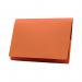 The Guildhall Document Wallets Exacompta have a full flap, foolscap size, and a vibrant orange color. These come in a pack of 50 and have the brand name GH14019.