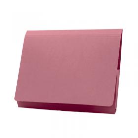 Exacompta Guildhall Brief Size Pocket Wallet 14x10in Pink (Pack of 50) PW3-PNK GH14024
