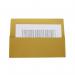 Exacompta Guildhall Brief Size Pocket Wallet 14x10in Yellow (Pack of 50) PW3-YLW GH14026