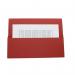 Exacompta Guildhall Brief Size Pocket Wallet 14x10in Red (Pack of 50) PW3-RED GH14028