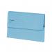 Exacompta Guildhall Document Wallet Foolscap Blue (Pack of 50) GDW1-BLU GH14029