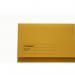 Exacompta Guildhall Document Wallet Foolscap Yellow (Pack of 50) GDW1-YLW GH14034