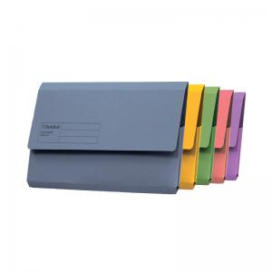 Exacompta Guildhall Document Wallet Foolscap Assorted Pack of 50