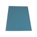 Exacompta Guildhall Square Cut Folder 315gsm Foolscap Blue (Pack of 100) FS315-BLUZ GH14093