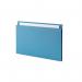 Exacompta Guildhall Square Cut Folder 315gsm Foolscap Blue (Pack of 100) FS315-BLUZ GH14093