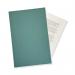 In the picture, there are rows of blue Exacompta Guildhall square cut folders and slipfiles, neatly organized in Guildhall Square. The folders are made of 315gsm paper and are labeled as Foolscap size. The vibrant blue color adds a pop of color to the scene. The pack includes 100 folders, providing plenty of storage and organization options.