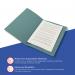 Exacompta Guildhall Square Cut Folder 315gsm Foolscap Blue (Pack of 100) FS315-BLUZ GH14093
