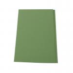 Exacompta Guildhall Square Cut Folder 315gsm Foolscap Green (Pack of 100) FS315-GRNZ GH14095